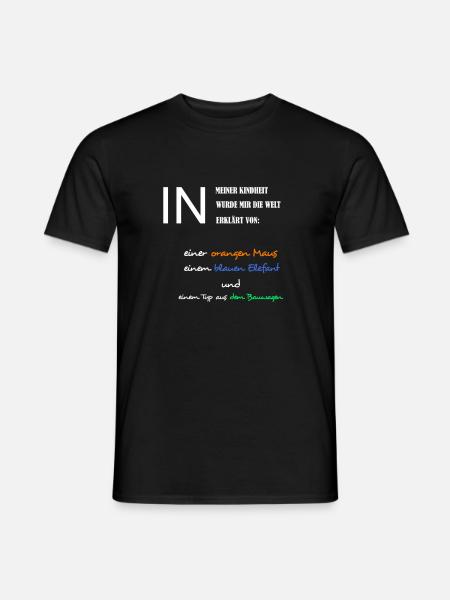 Kind der 90er 90er Jahre - Männer T-Shirt - Schwarz