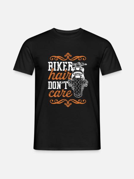 bike motorcycle - Men's T-Shirt - black