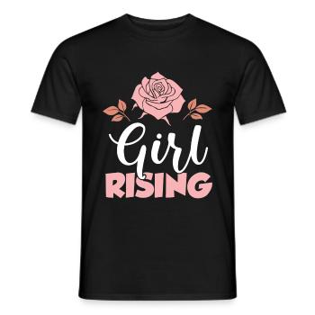 mädchenpower frauen girls - Männer T-Shirt - Schwarz - Vorne - AI Model Male 178 light (178cm)
