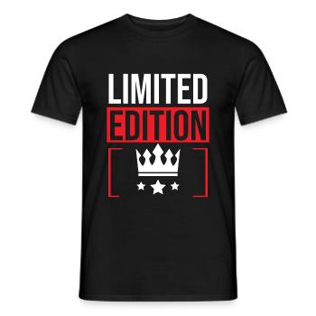 Limited Edition - T-shirt homme - noir - Devant - AI Model Male 178 light (178cm)