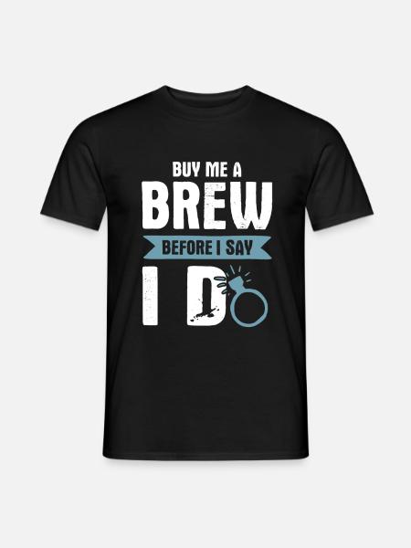 Groom ring groom - Men's T-Shirt - black