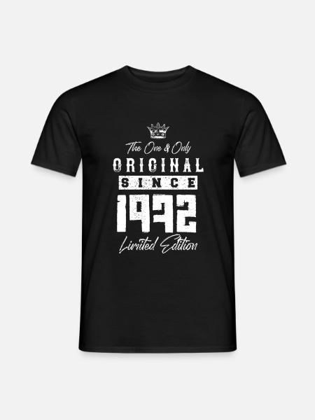 Édition limitée 1972 - T-shirt homme - noir