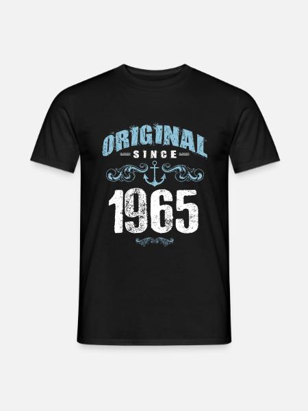 1965 original since - Männer T-Shirt - Schwarz