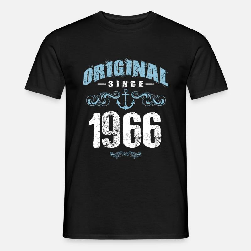 1966 original since - Männer T-Shirt - Schwarz