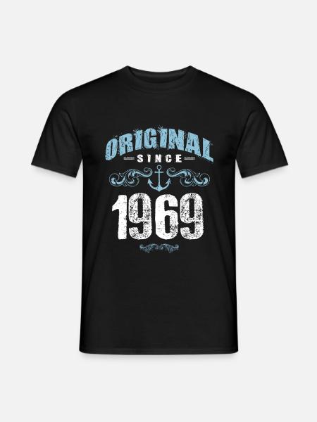 1969 original since - Men's T-Shirt - black