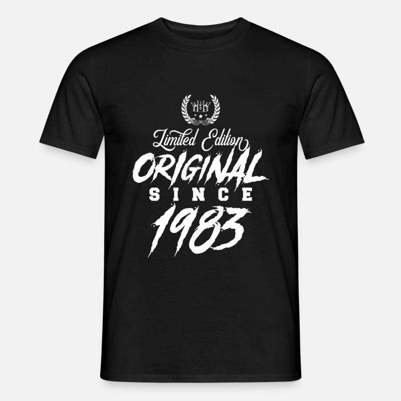 Édition limitée 1983 - T-shirt homme - noir