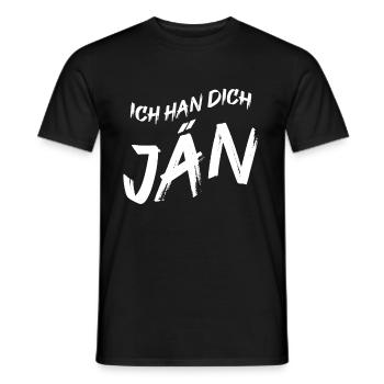 Ich Han Dich Jän Kölsch Kölle Kölner Karneval Köln - Männer T-Shirt - Schwarz - Vorne - AI Model Male 178 light (178cm)