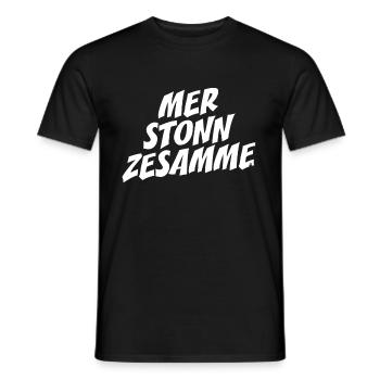 Cologne Mer Stonn Zesamme Dom Karneval Kölsch Kölner - T-shirt homme - noir - Devant - AI Model Male 178 light (178cm)