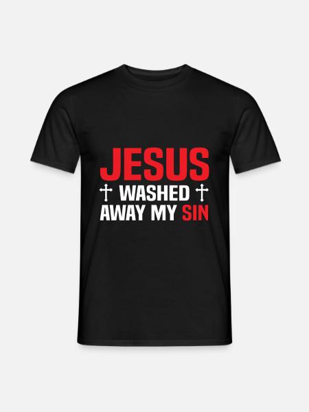 Jesus Christ - Men's T-Shirt - black