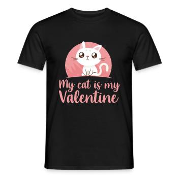 Valentinstag Valentines Day - Männer T-Shirt - Schwarz - Vorne - AI Model Male 178 light (178cm)
