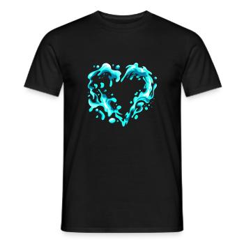 Valentinstag Valentines Day - Männer T-Shirt - Schwarz - Vorne - AI Model Male 178 light (178cm)