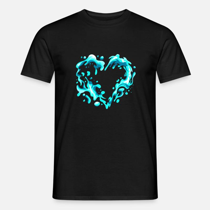 Saint-Valentin Saint-Valentin - T-shirt homme - noir