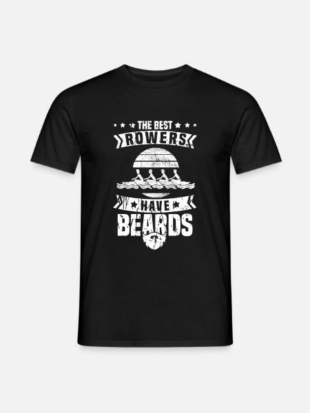 Rowing Rowing Rowing Boat Rowing - Men's T-Shirt - black
