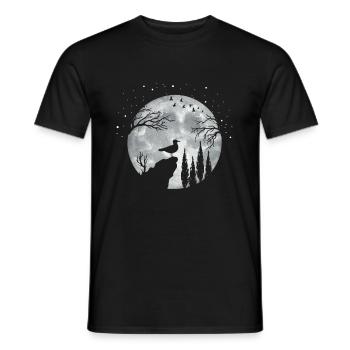 Seagull Seagull - Men's T-Shirt - black - Front - AI Model Male 178 light (178cm)