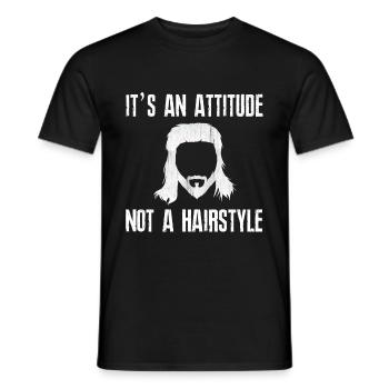 Mulet - T-shirt homme - noir - Devant - AI Model Male 178 light (178cm)