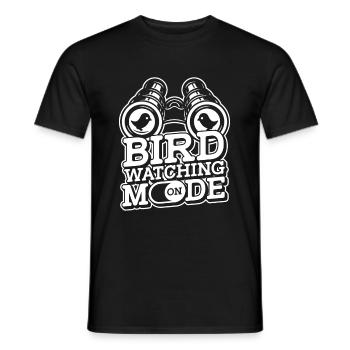 Ornithologues ornithologue ornithologues ornithologiques - T-shirt homme - noir - Devant - AI Model Male 178 light (178cm)