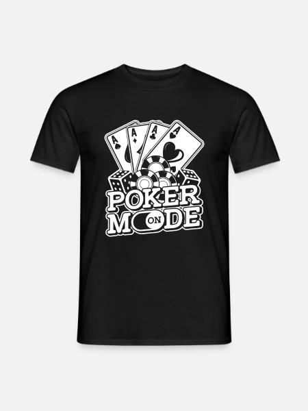 Poker Poker Player Texas Holdem - Men's T-Shirt - black