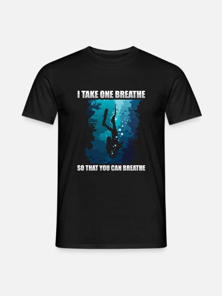 Scuba Diving Divers Diving - Men's T-Shirt - black