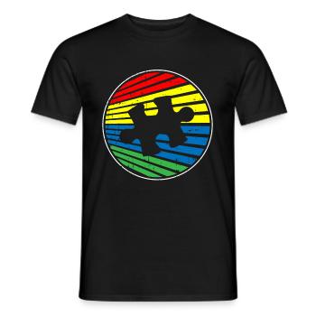 Autism Autistic - Men's T-Shirt - black - Front - AI Model Male 178 light (178cm)