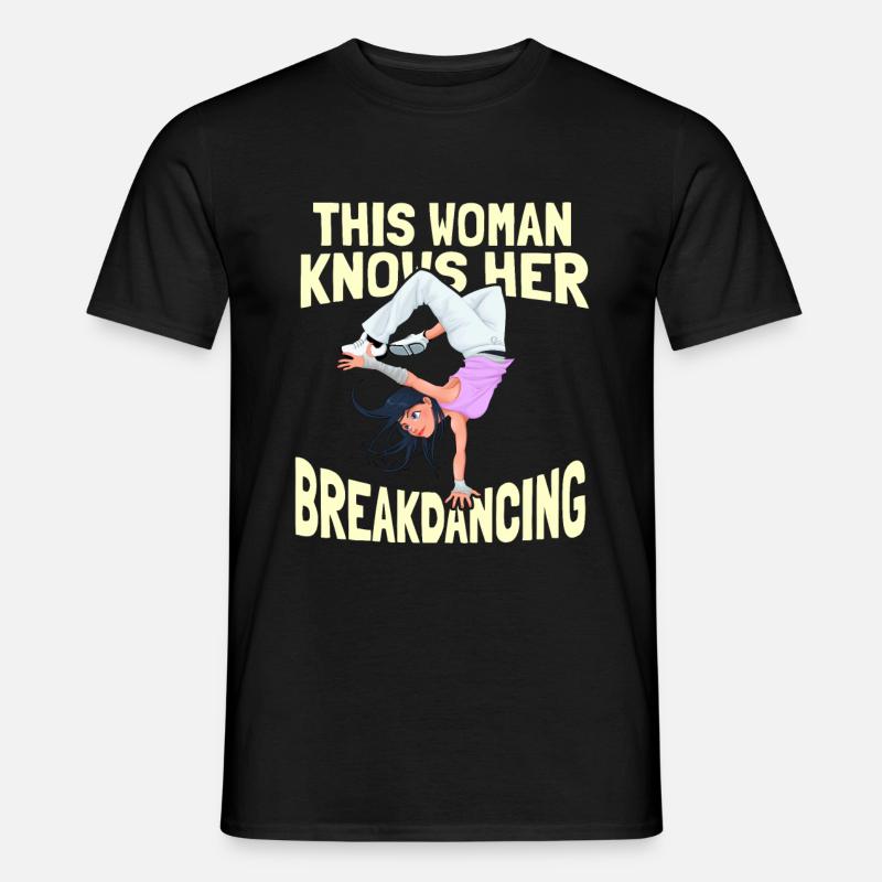 Breakdance Breakdancer Breakdancing - Men's T-shirt - black