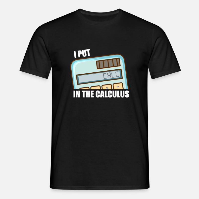 Math Mathematics - Men's T-Shirt - black