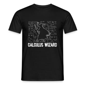 Mathe Mathematik - Männer T-Shirt - Schwarz - Vorne - AI Model Male 178 light (178cm)