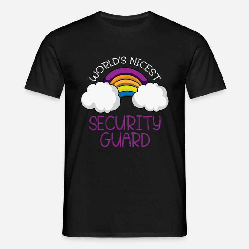 Security Security Guard Security Service - Men's T-Shirt - black