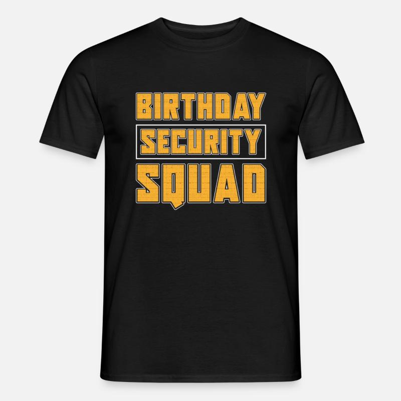 Security Security Guard Security Service - Men's T-Shirt - black