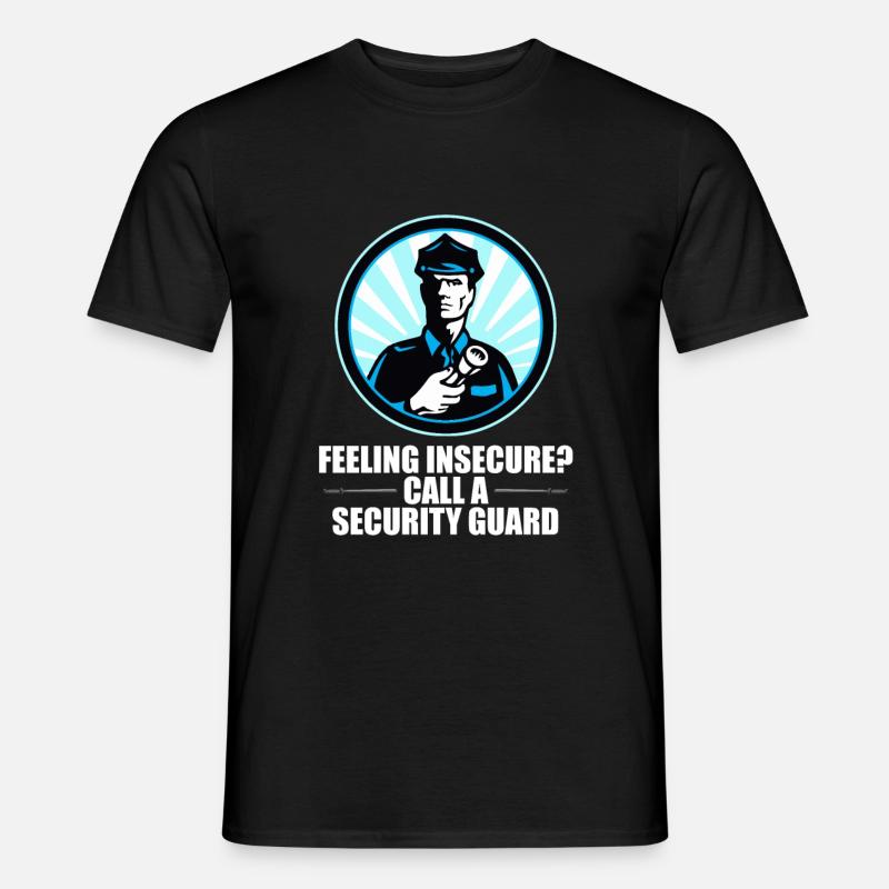 Security Security Guard Security Service - Men's T-Shirt - black