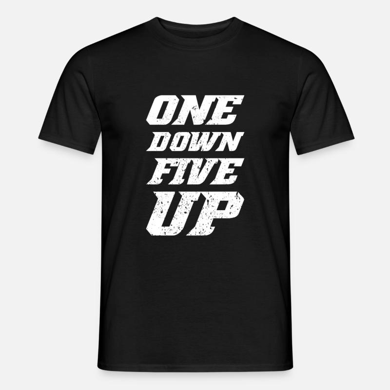 One Down Five Up - Men's T-shirt - black