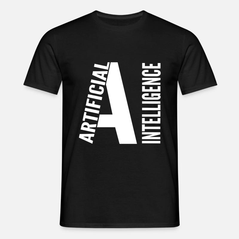 Artificial intelligence - Men's T-Shirt - black