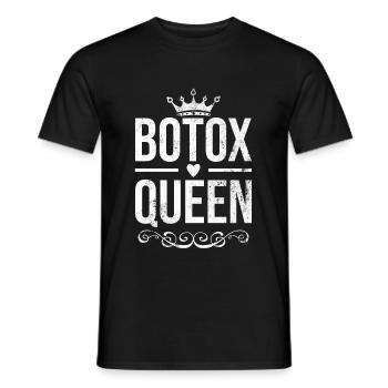 Botox Queen Surgery Nurse Doctor - Men's T-Shirt - black - Front - AI Model Male 178 light (178cm)