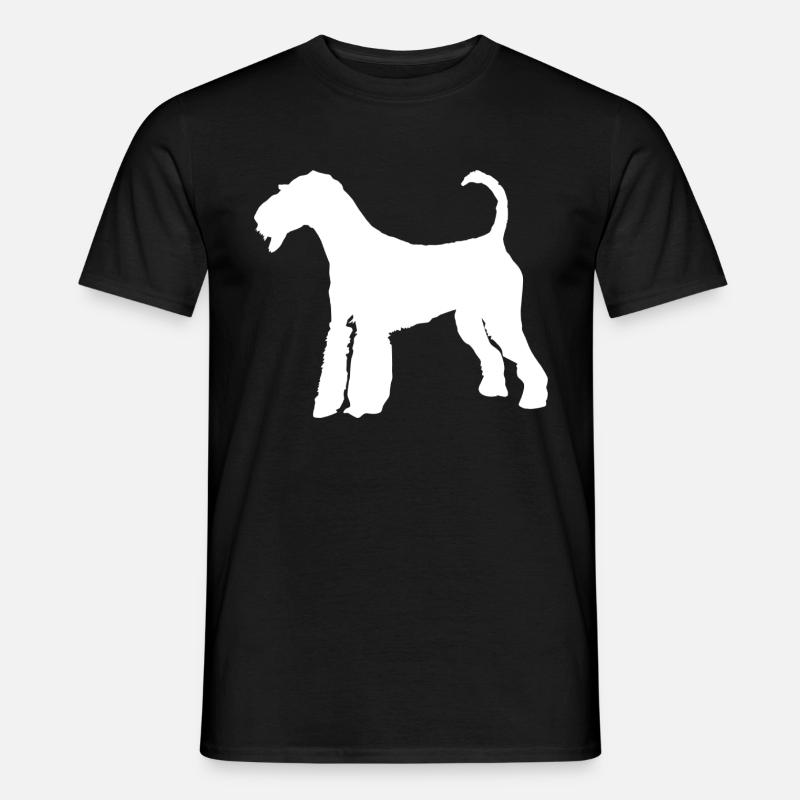 Airedale Terrier Hund - Airedale Terrier - Männer T-Shirt - Schwarz