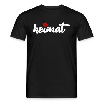 Schwarzwald Heimat Bollenhut Kuckuck - Männer T-Shirt - Schwarz - Vorne - AI Model Male 178 light (178cm)