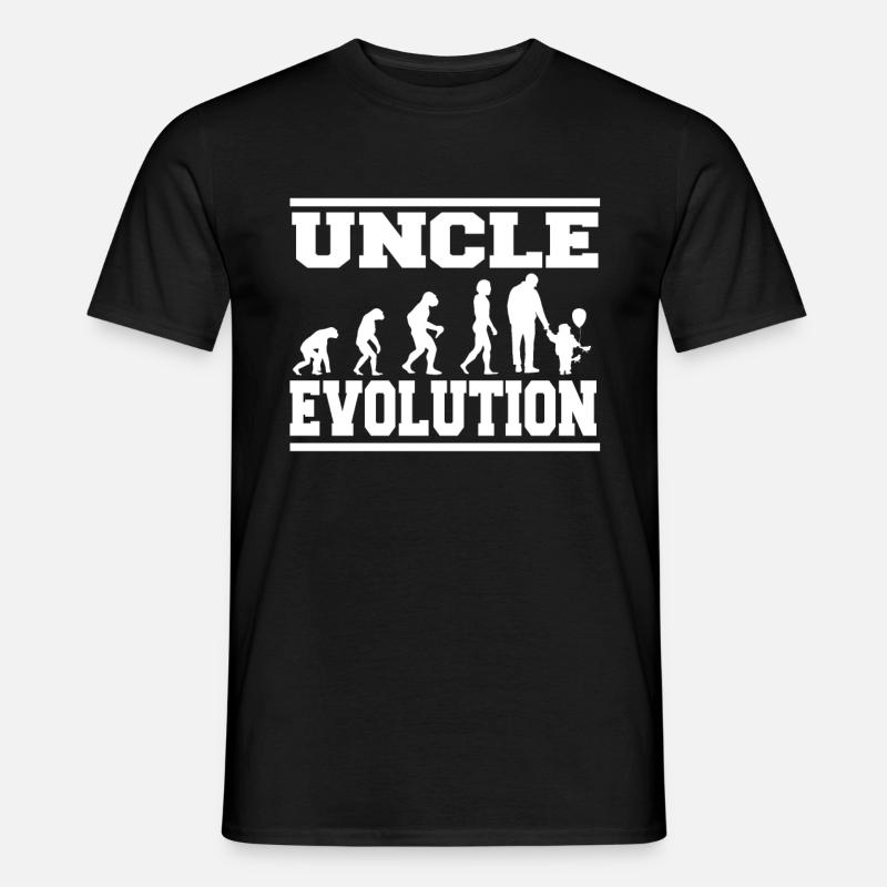 UNCLE EVOLUTION Shirt - Männer T-Shirt - Schwarz
