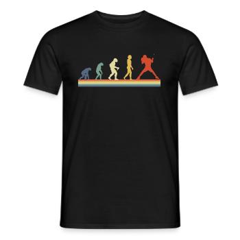 Table Tennis Vintage Selection - Männer T-Shirt - Schwarz - Vorne - AI Model Male 178 light (178cm)