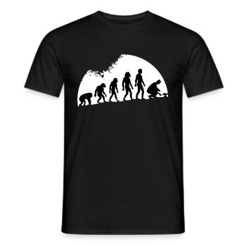 Mushroom Collector Mushrooms Collect Mushroom Seeker Gift - Men's T-Shirt - black - Front - AI Model Male 178 light (178cm)
