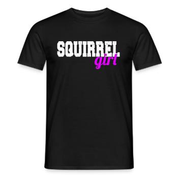 Squirrel girl - Männer T-Shirt - Schwarz - Vorne - AI Model Male 178 light (178cm)