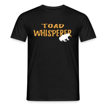 Toad Whisperer Chemise graphique - T-shirt homme - noir - Devant - AI Model Male 178 light (178cm)