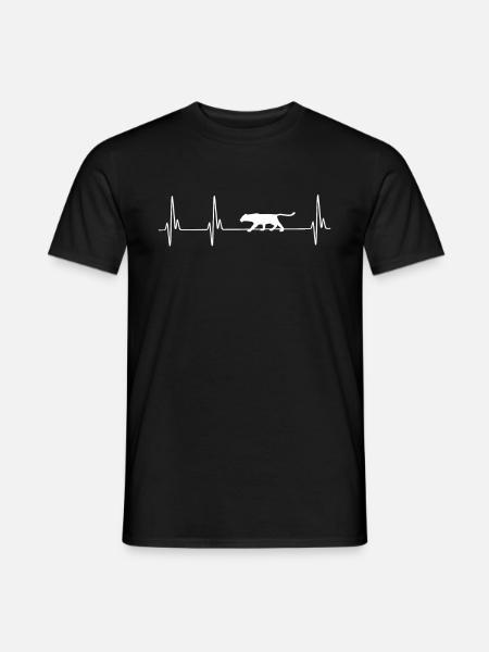 Jaguar ECG - Men's T-Shirt - black
