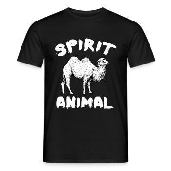 CAMEL - Men's T-Shirt - black - Front - AI Model Male 178 light (178cm)