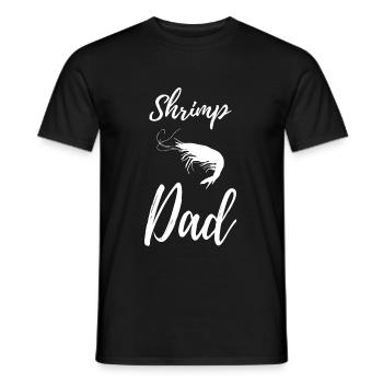 Shrimp - Men's T-Shirt - black - Front - AI Model Male 178 light (178cm)