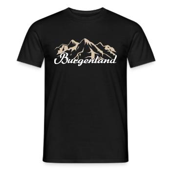 Burgenland Österreich Heimat Geschenk - Männer T-Shirt - Schwarz - Vorne - AI Model Male 178 light (178cm)