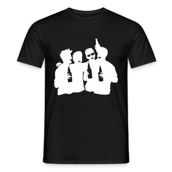 Junggesellen Party Team Jga - Männer T-Shirt - Schwarz - Vorne - AI Model Male 178 light (178cm)