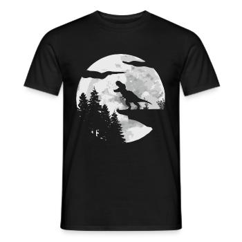 T-Rex Tyrannosaurus Rex - T-shirt homme - noir - Devant - AI Model Male 178 light (178cm)