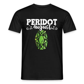Pierres précieuses - T-shirt homme - noir - Devant - AI Model Male 178 light (178cm)