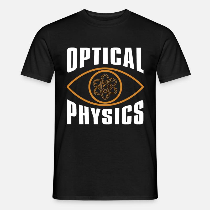 Physik Physiker - Männer T-Shirt - Schwarz