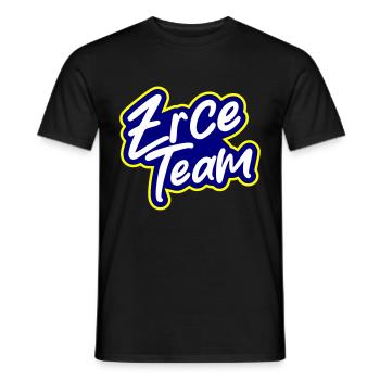 Zrce Team - Men's T-Shirt - black - Front - AI Model Male 178 light (178cm)