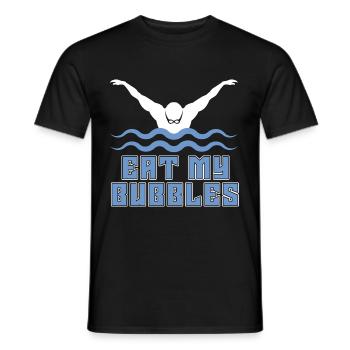 Nageurs nageurs - T-shirt homme - noir - Devant - AI Model Male 178 light (178cm)