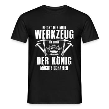 Cet outil est-il suffisant pour mes imbéciles? - T-shirt homme - noir - Devant - AI Model Male 178 light (178cm)